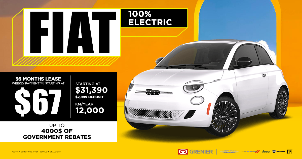 FIAT 100% ELECTRIC !