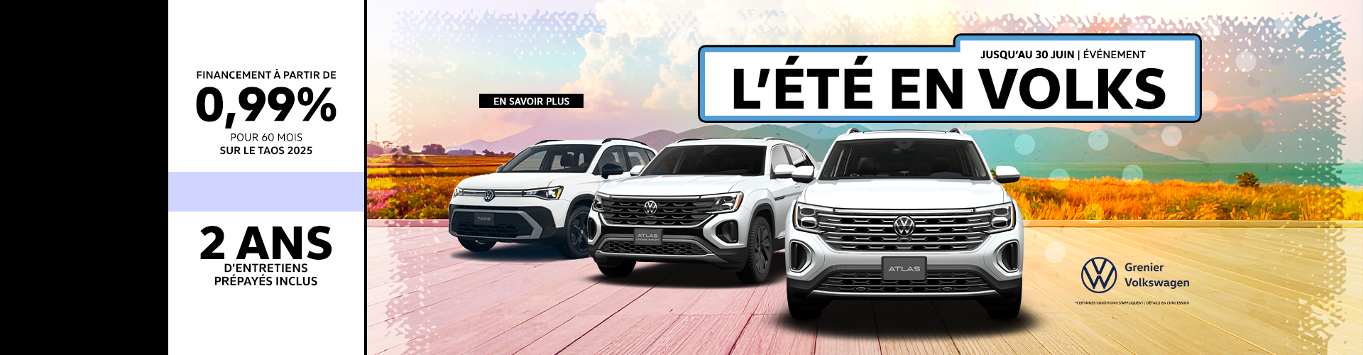 L'ÉTÉ EN VOLKS !