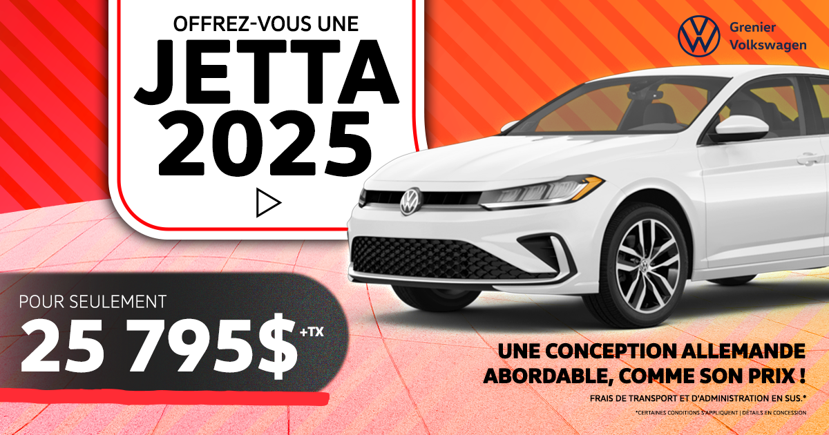 LA JETTA 2025 EN INVENTAIRE !
