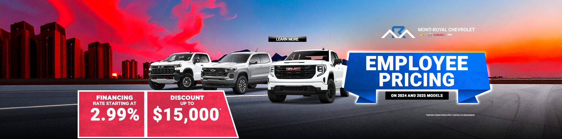 EMPLOYEE PRICE EVENT!