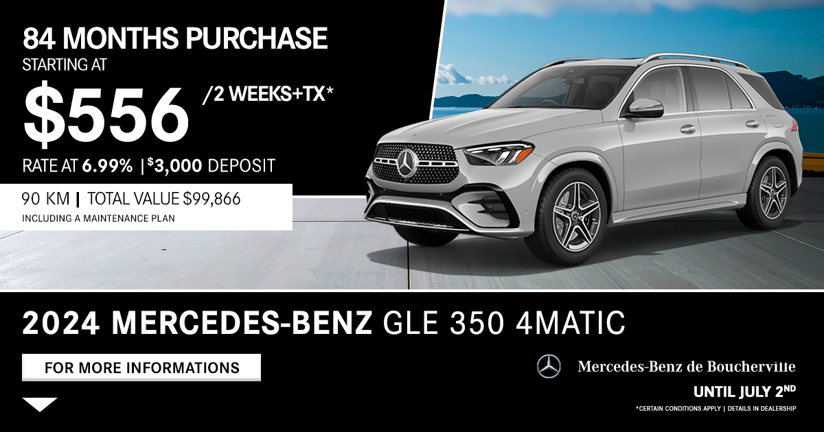 2024 MERCEDES-BENZ GLE 350 4MATIC