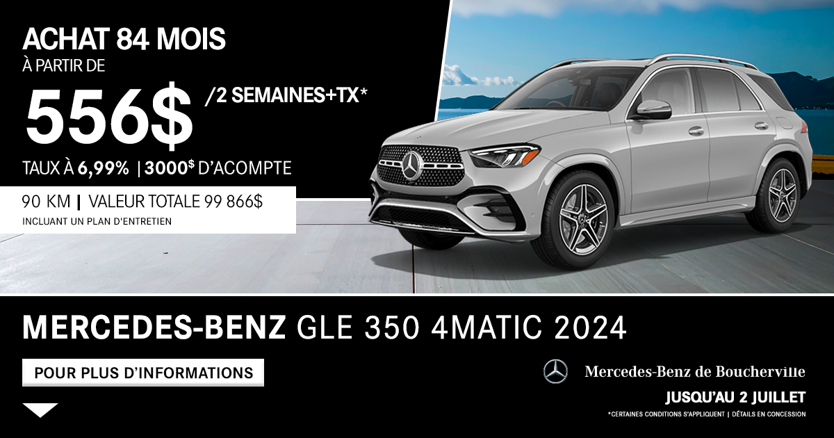 MERCEDES-BENZ GLE 350 4MATIC 2024
