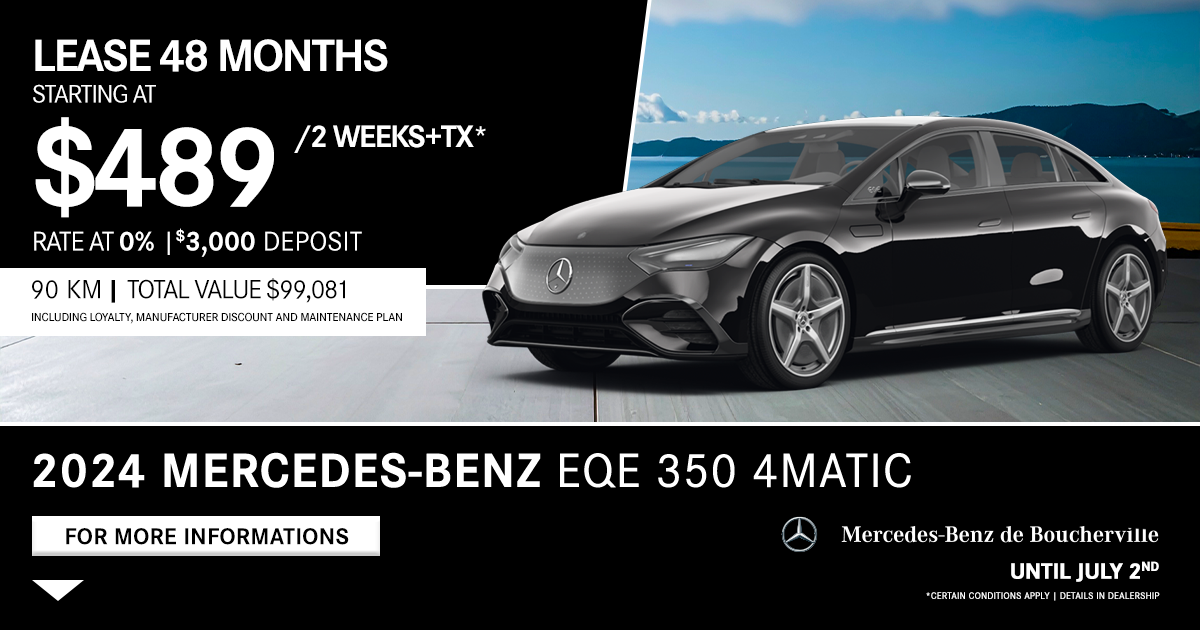 2024 EQE 350 4MATIC