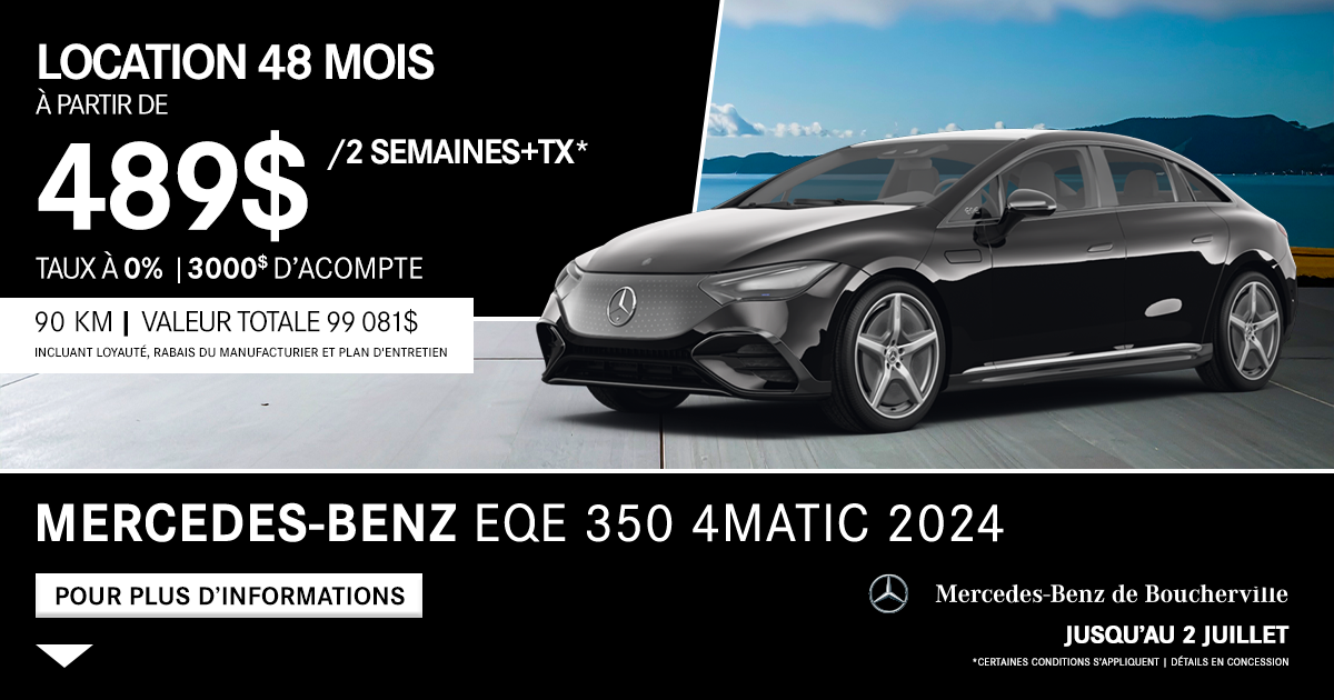 EQE 350 4MATIC 2024