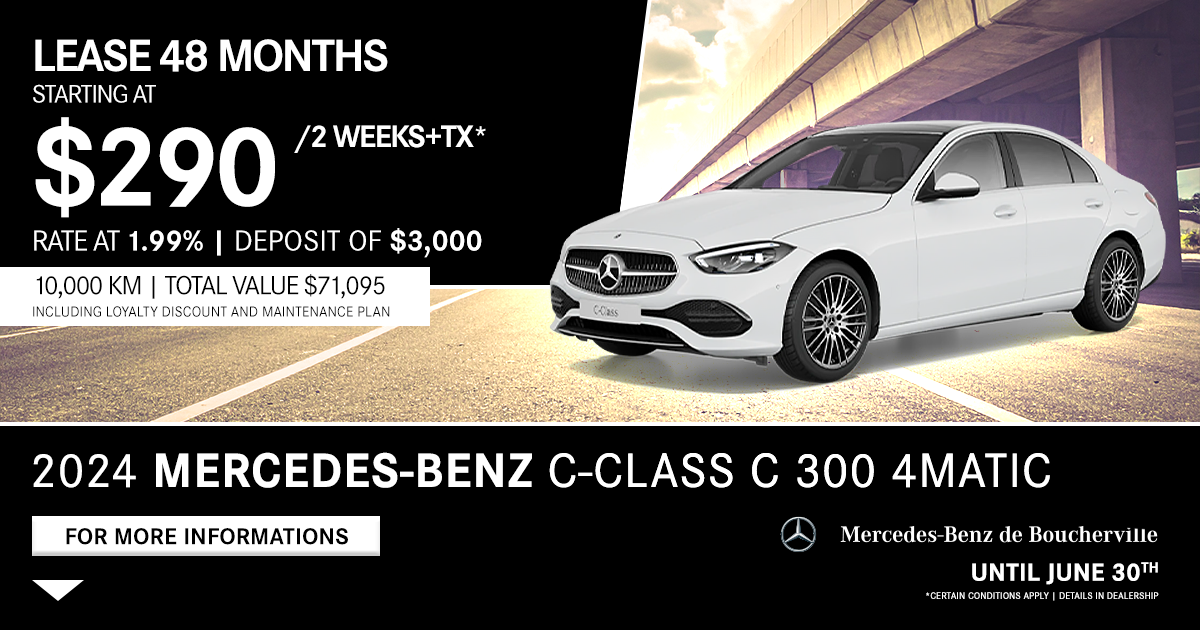 2024 C-Class C 300 SEDAN 4MATIC