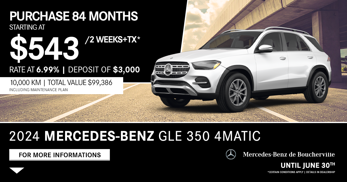 2024 MERCEDES-BENZ GLE 350 4MATIC