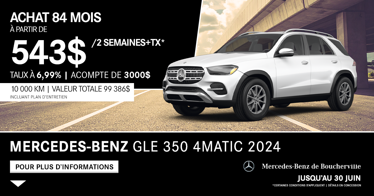MERCEDES-BENZ GLE 350 4MATIC 2024