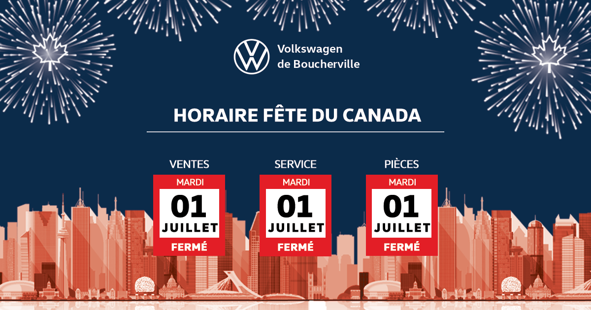 HORAIRE FÊTE DU CANADA