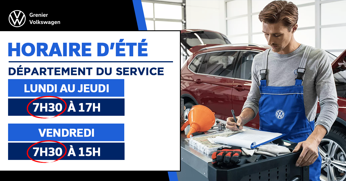 NOUVEL HORAIRE !