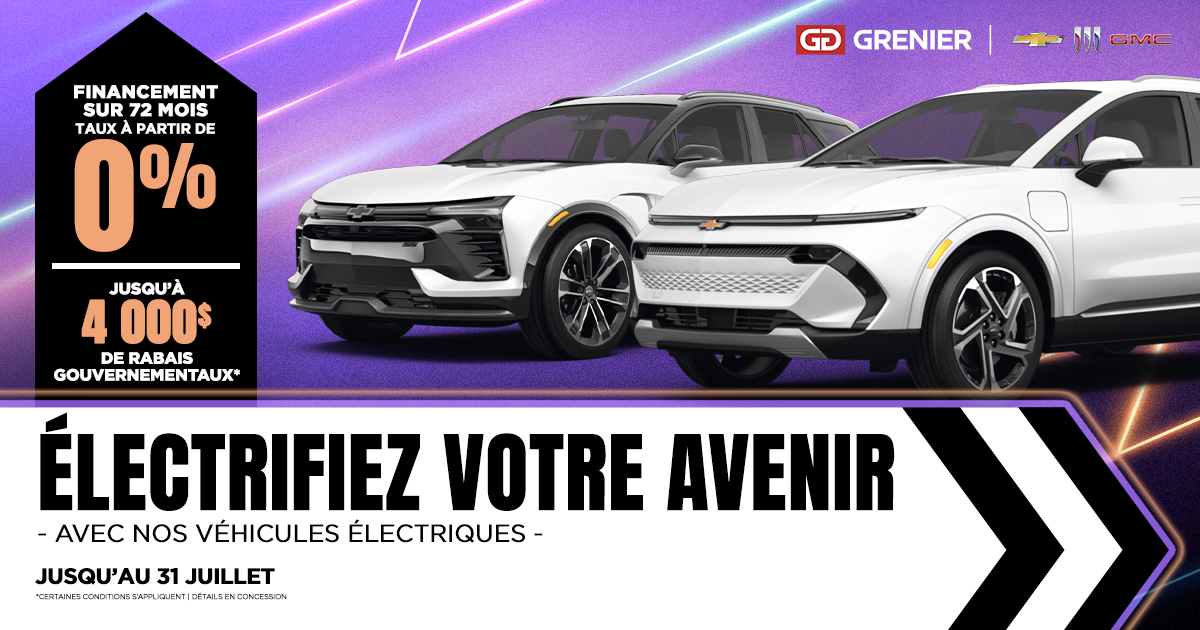 ÉLECTRIFIEZ VOTRE AVENIR !