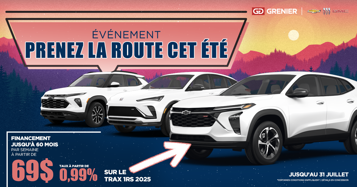 ÉVÉNEMENT PRENEZ LA ROUTE CET ÉTÉ !