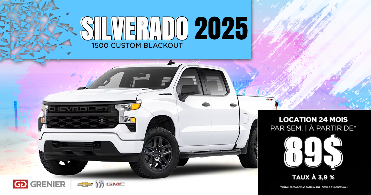 SILVERADO 2025 !