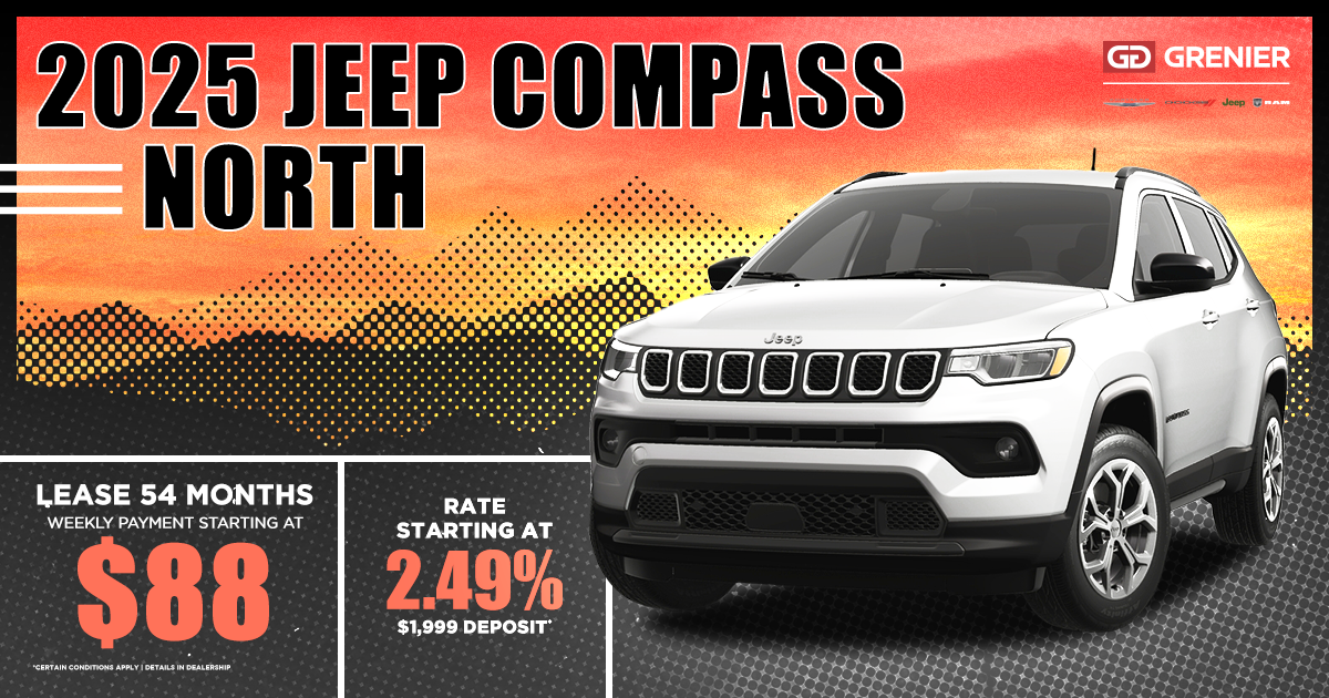2025 JEEP COMPASS NORTH !
