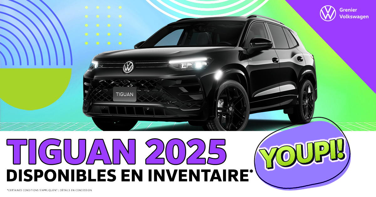 ROULEZ EN TIGUAN 2025 !