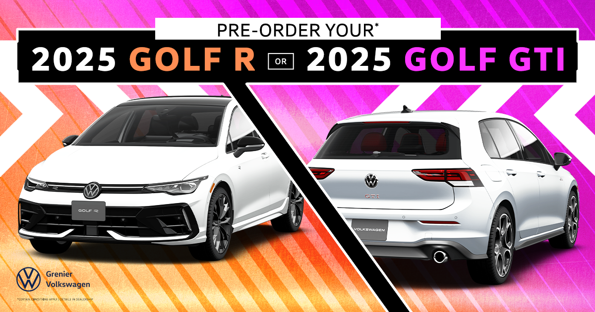 2025 GOLF GTI AND R !