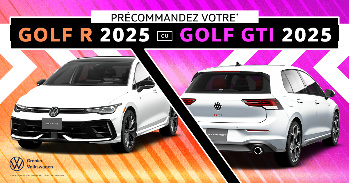 GOLF GTI ET R 2025!