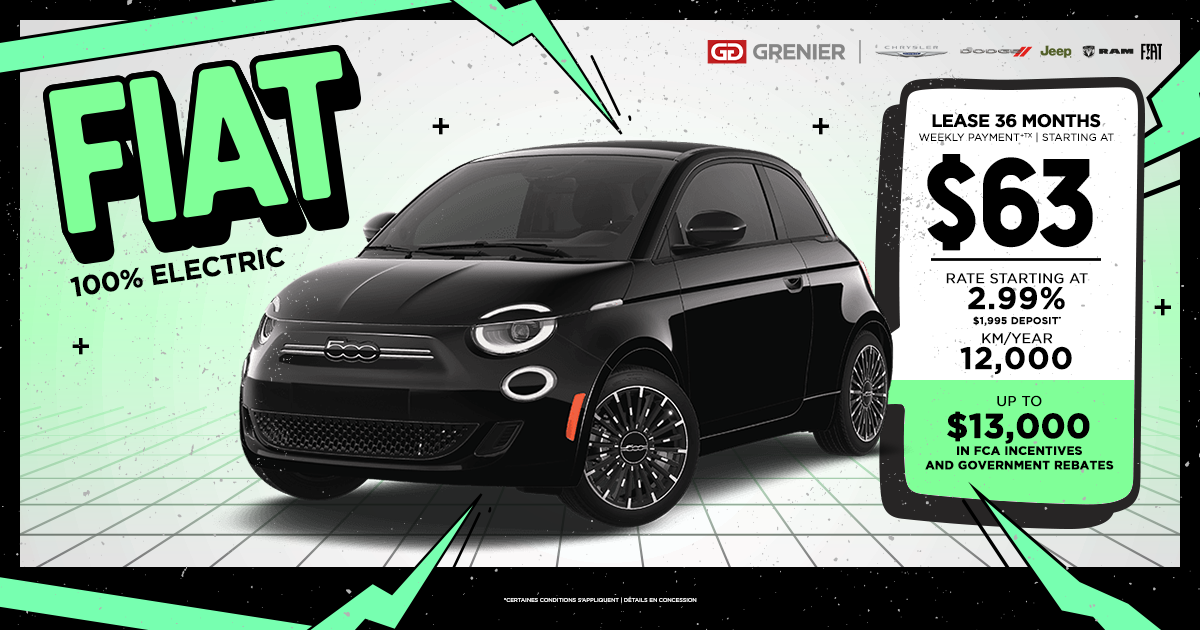 FIAT 100% ELECTRIC !
