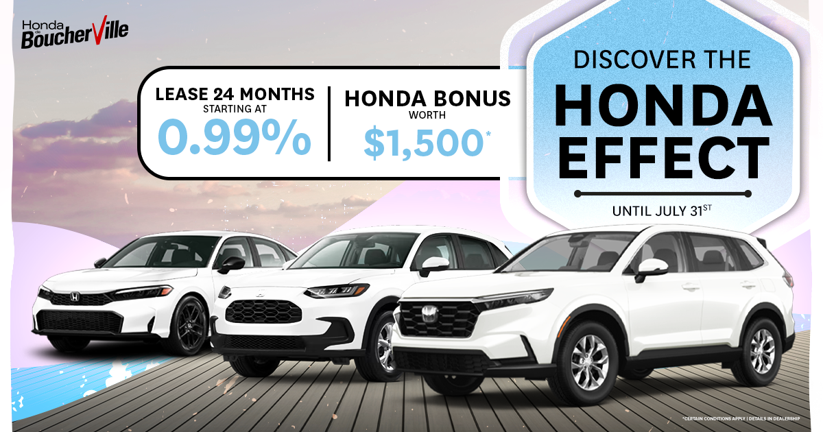DISCOVER THE HONDA EFFECT !