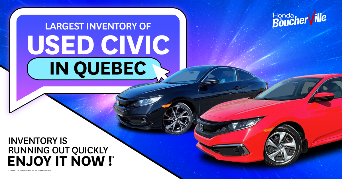 LARGEST OF USED CIVIC