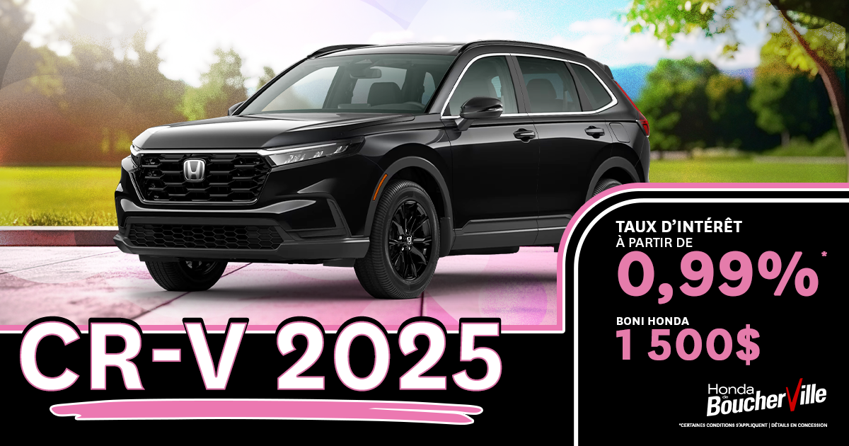 CR-V 2025 DISPONIBLES !