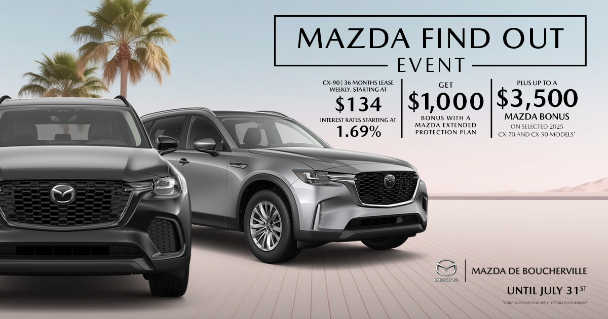 DISCOVER MAZDA EVENT !