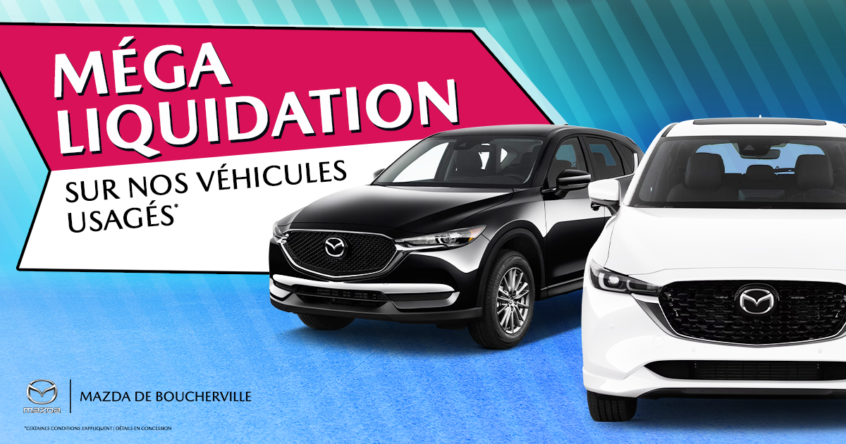 MÉGA LIQUIDATION SUR NOS VÉHICULES USAGÉS !