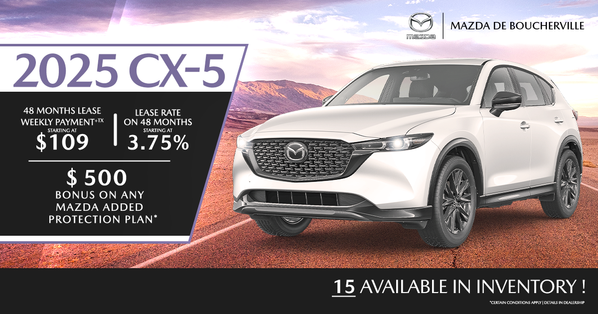 2025 CX-5 in inventory!