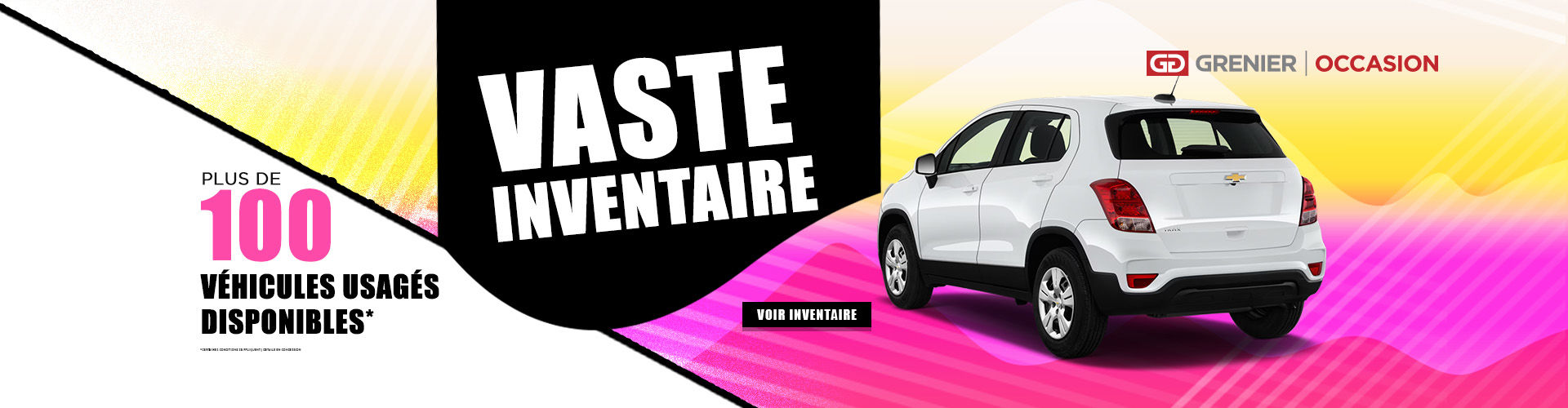 VASTE INVENTAIRE!