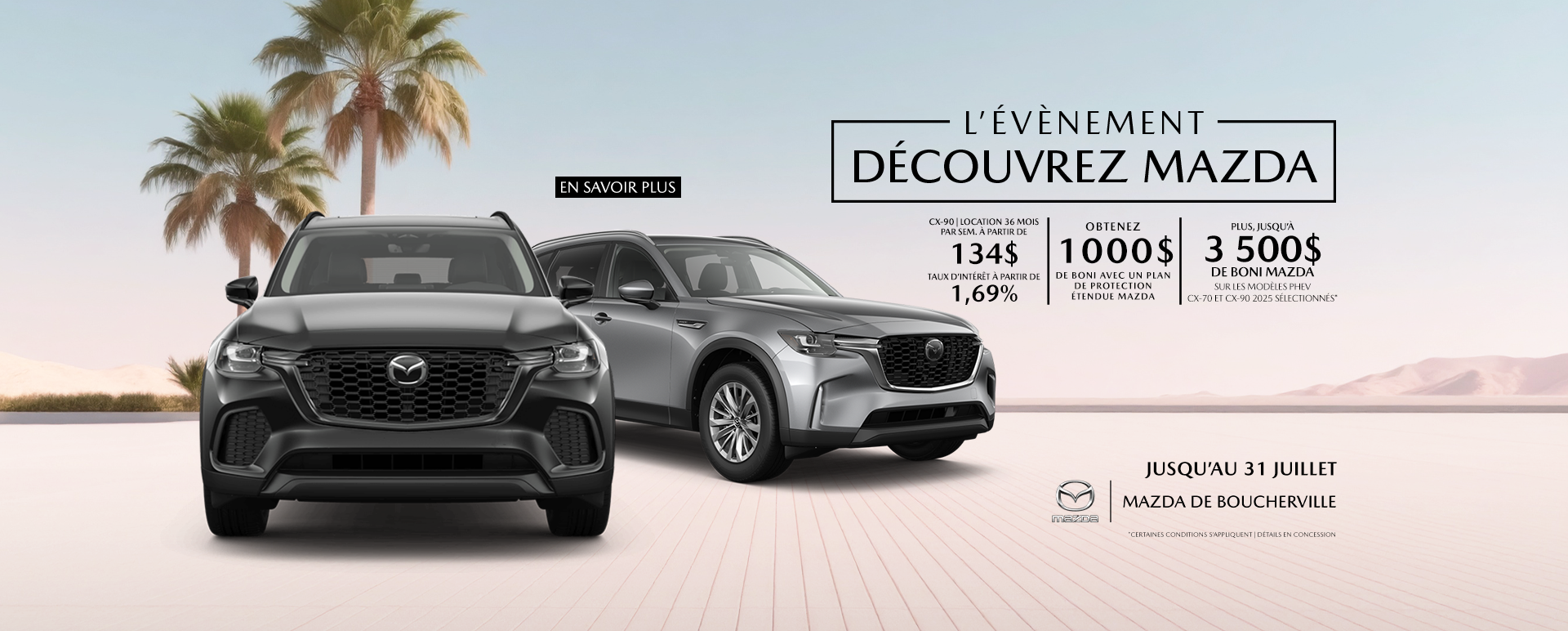 L'ÉVÉNEMENT DÉCOUVREZ MAZDA !