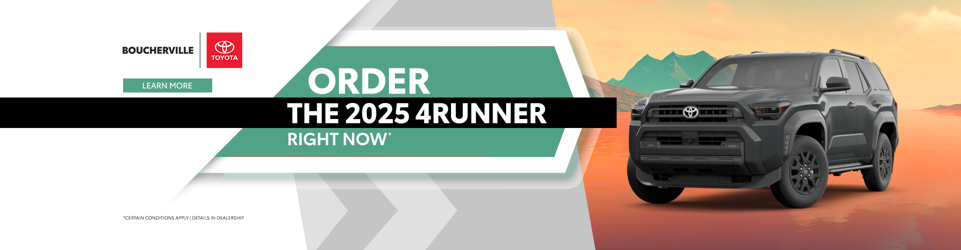 ORDER THE 2025 4RUNNER !