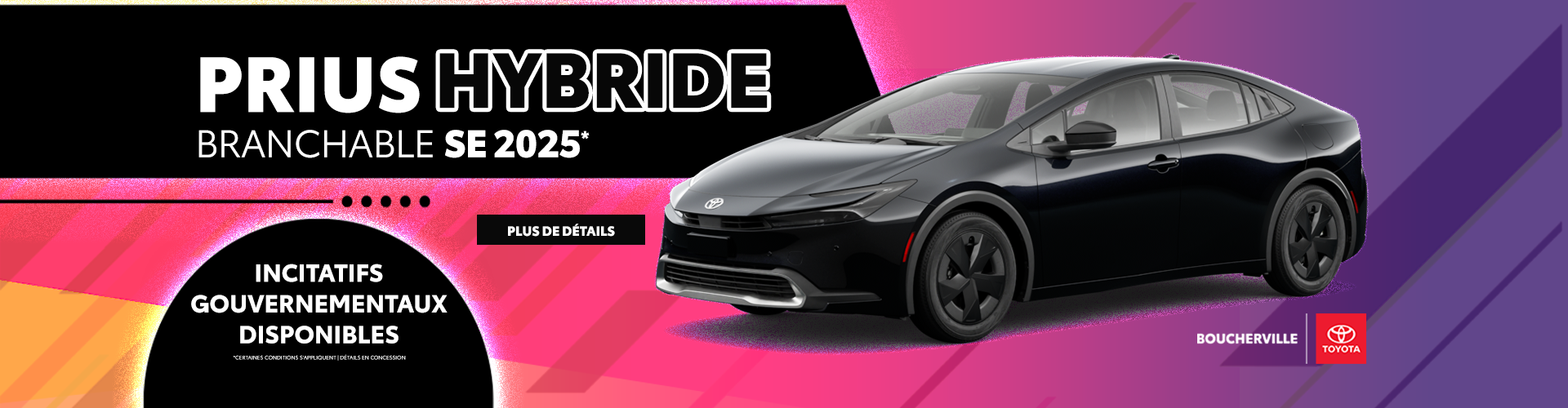 PRIUS HYBRIDE BRANCHABLE SE 2025!