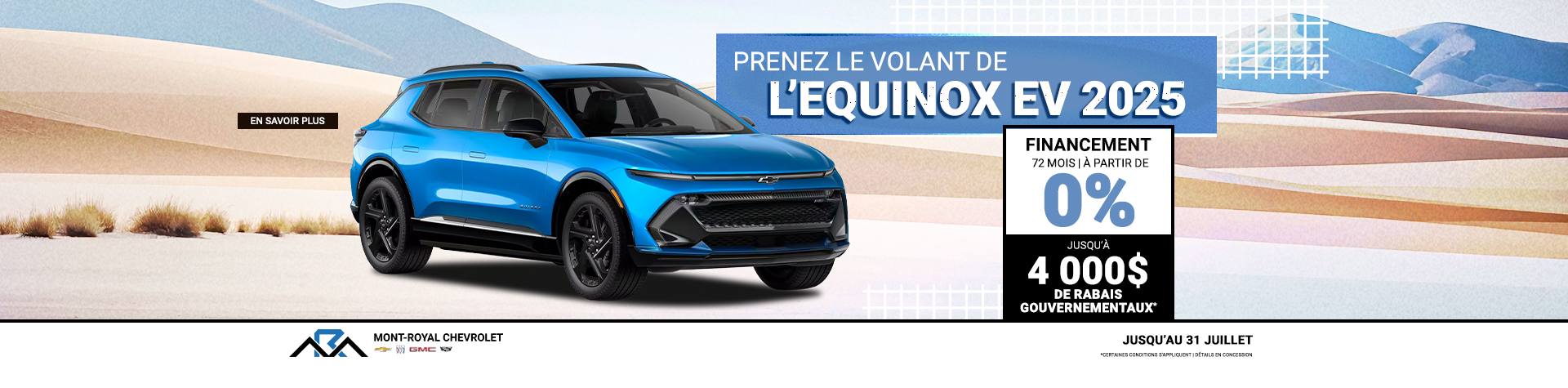ÉVÉNEMENT ROULEZ EN EQUINOX EV 2025