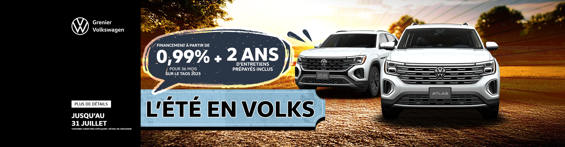 L'ÉTÉ EN VOLKS !