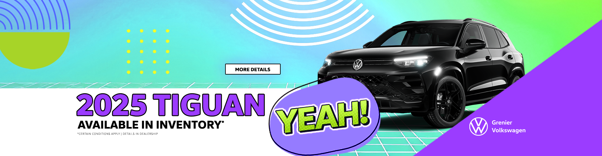 DRIVE THE 2025 TIGUAN!