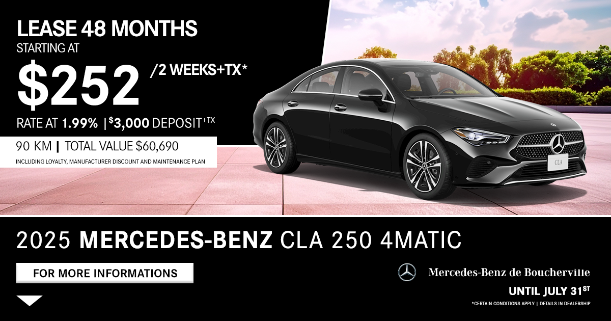 2025 CLA 250 4MATIC