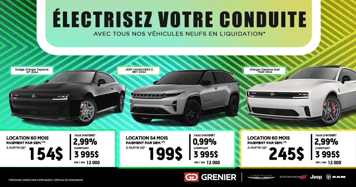 ÉLECTRISEZ VOTRE CONDUITE !