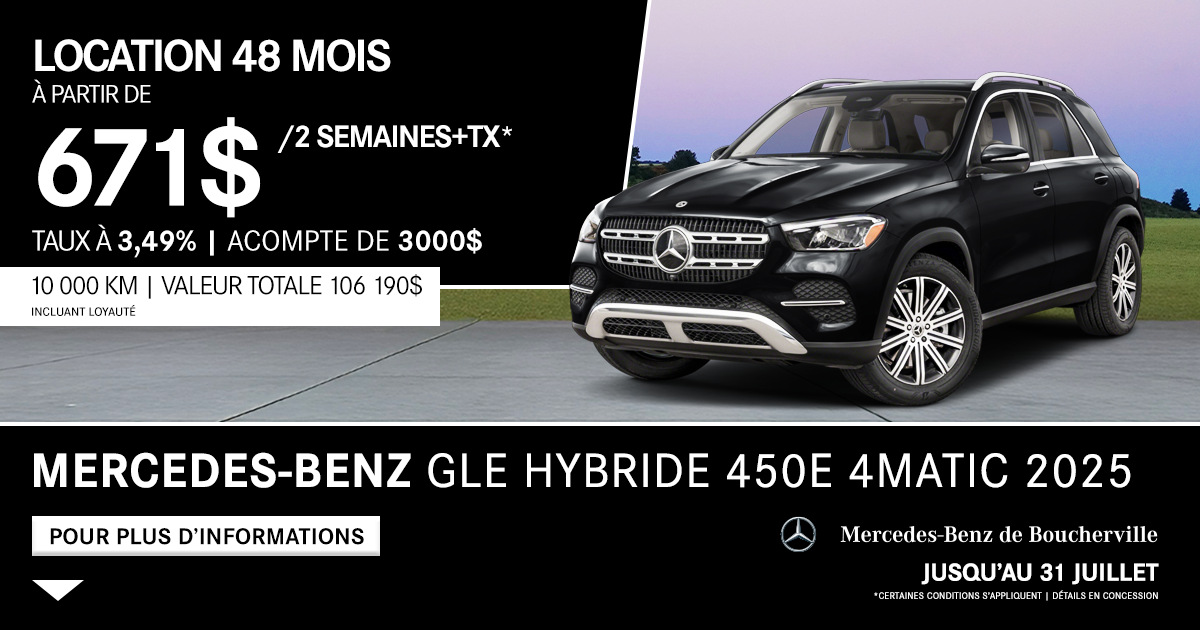 GLE HYBRIDE 450E 4MATIC 2025