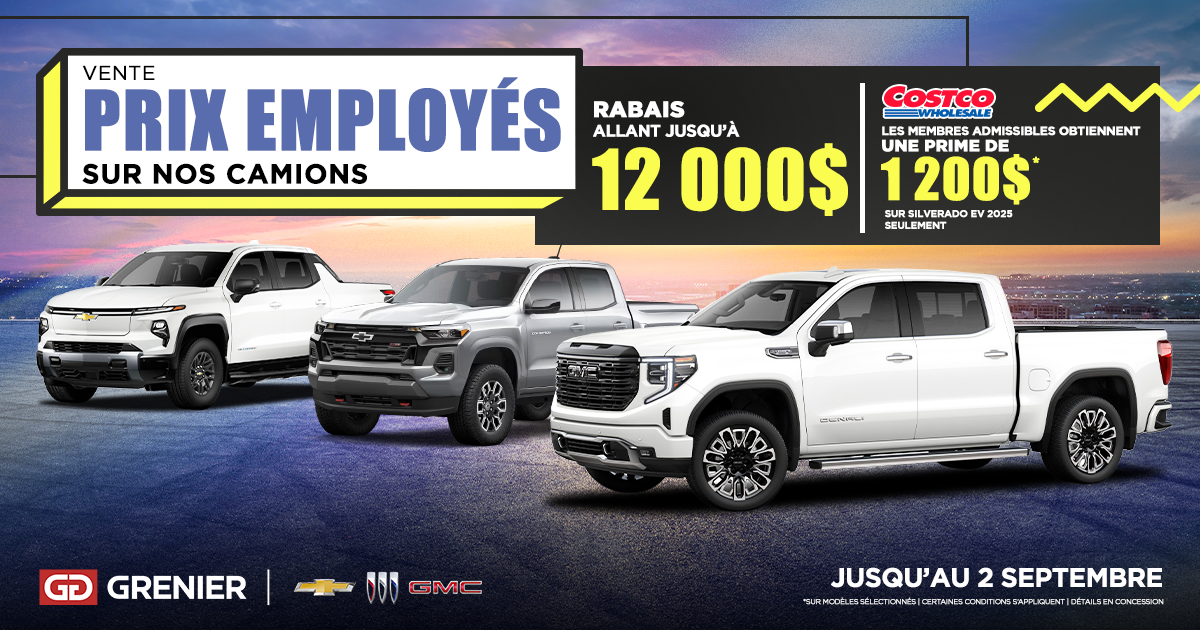 VENTE PRIX EMPLOYÉS !