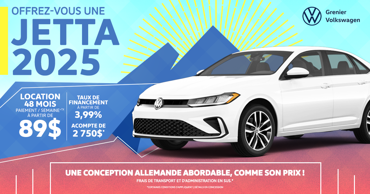 LA JETTA 2025 EN INVENTAIRE !