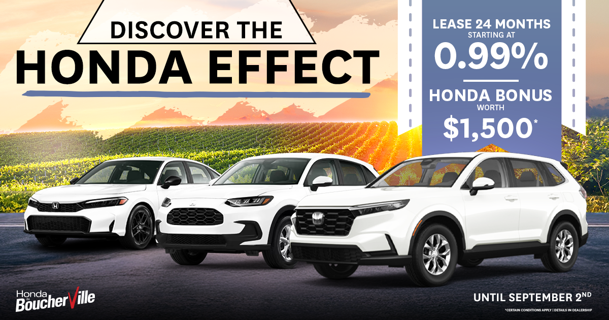 DISCOVER THE HONDA EFFECT !