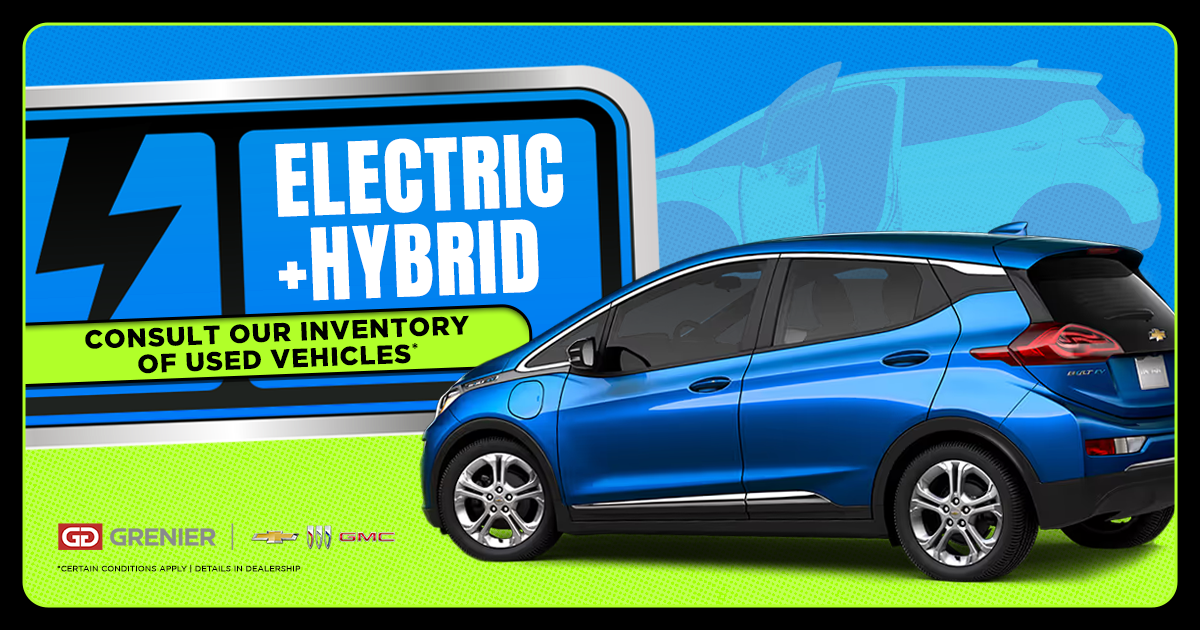 USED ELECTRIC AND HYBRID VEHICLES !