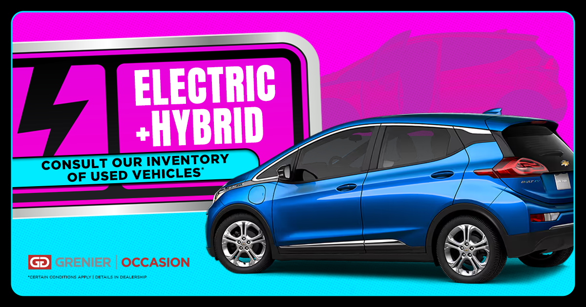 USED ELECTRIC AND HYBRID VEHICLES !