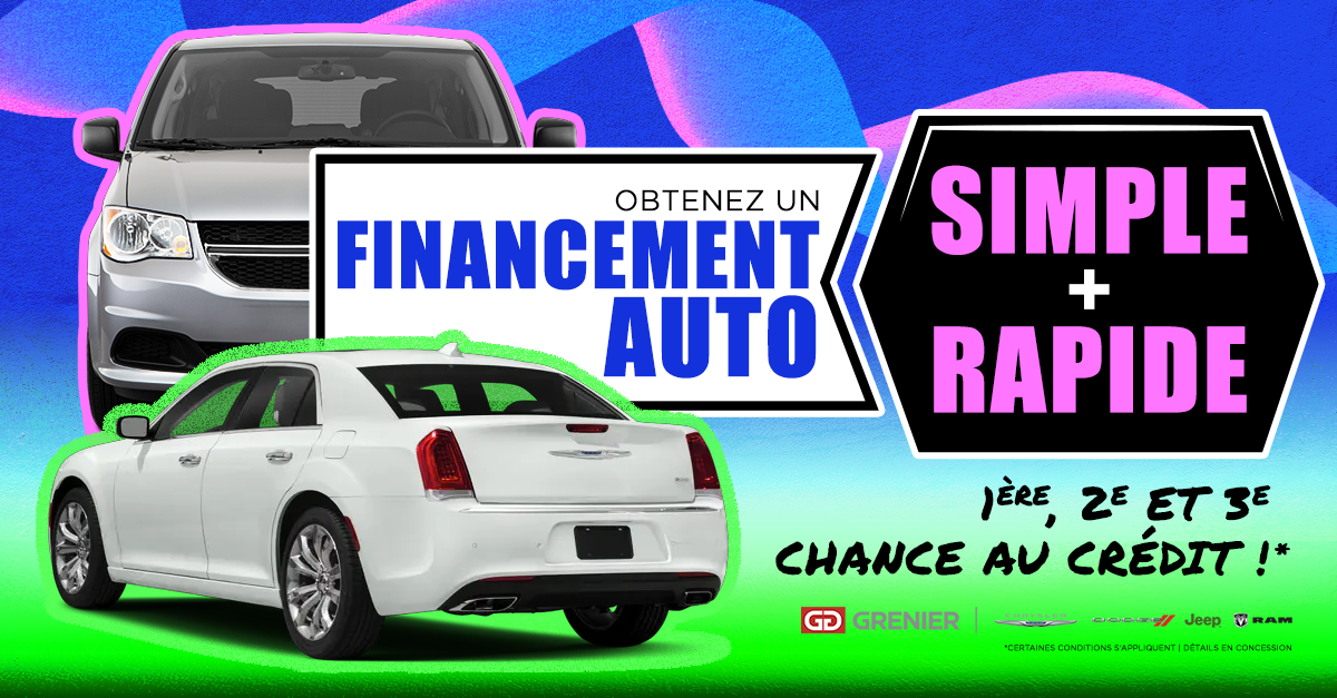 OBTENEZ UN FINANCEMENT AUTO !