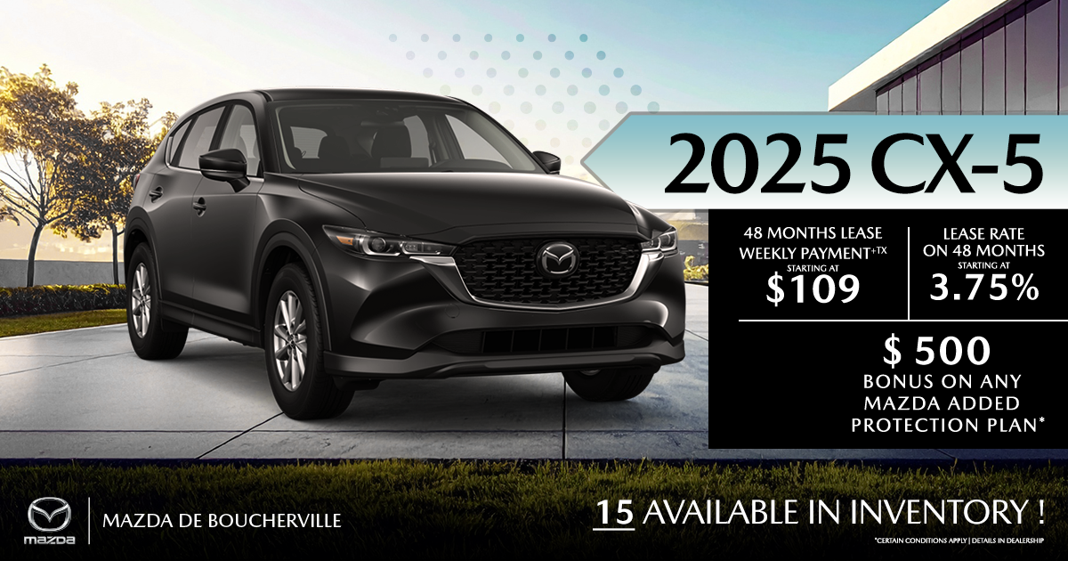 2025 CX-5 in inventory !