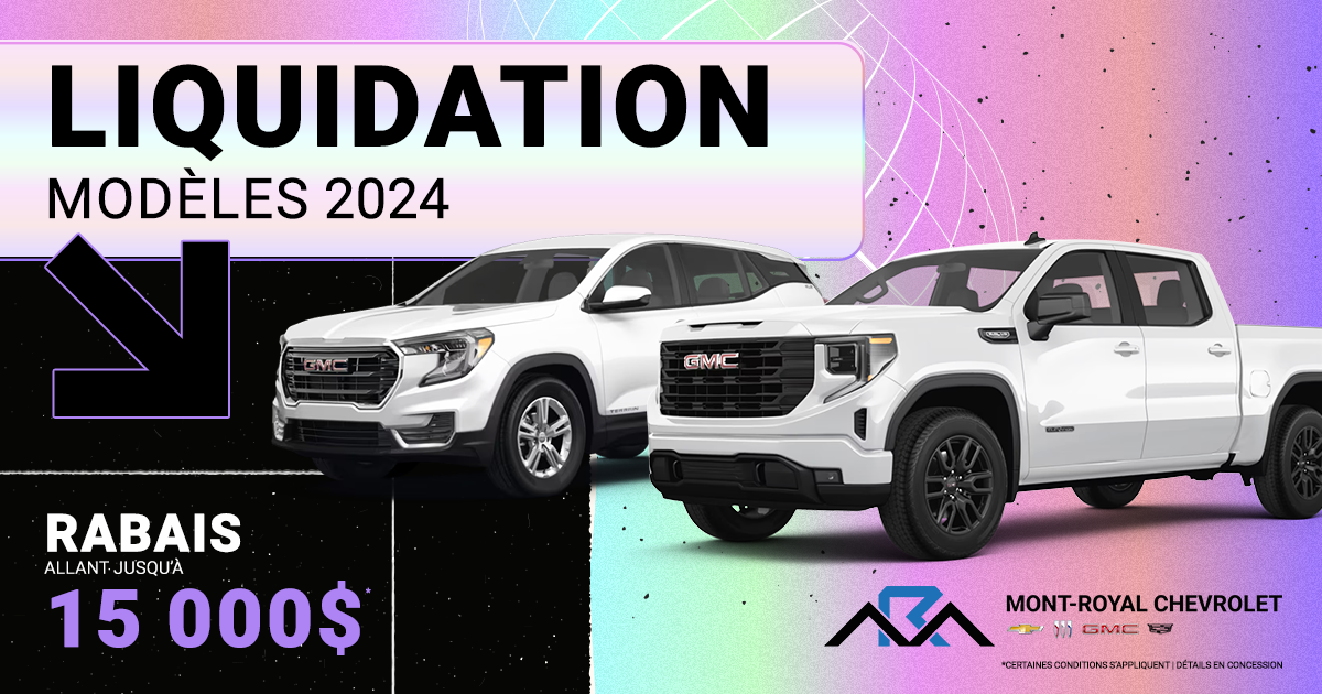 MÉGA LIQUIDATION SUR NOS MODÈLES 2024 !