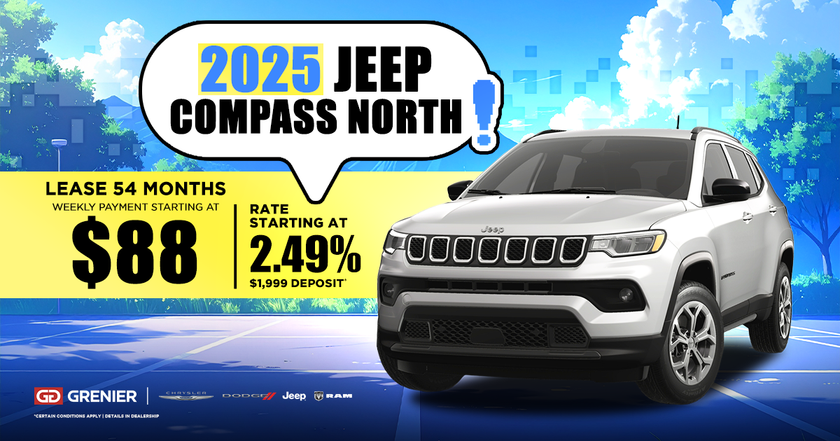 2025 JEEP COMPASS NORTH !