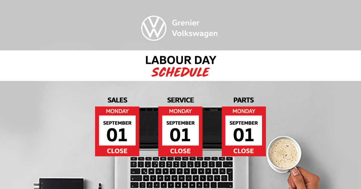 LABOUR DAY SCHEDULE