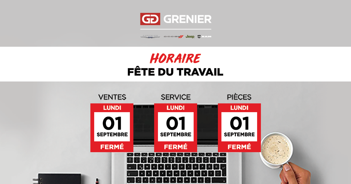 HORAIRE FÊTE DU TRAVAIL