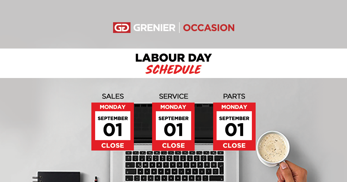 LABOUR DAY SCHEDULE