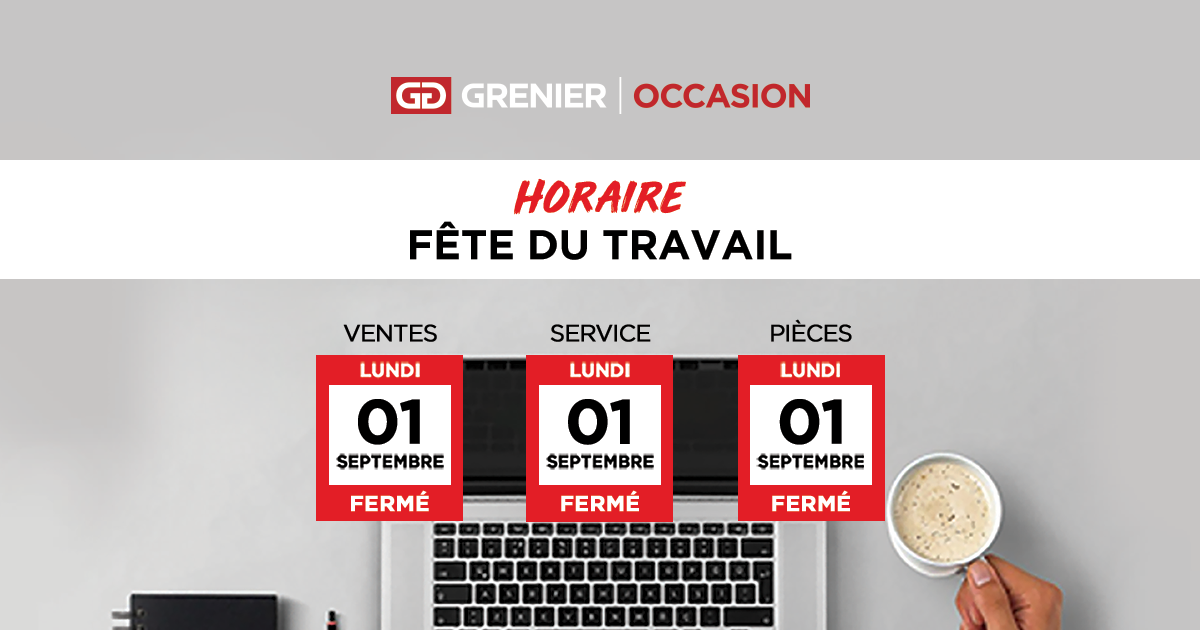 HORAIRE FÊTE DU TRAVAIL